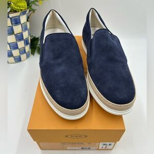 Men’sTod’s suede  slip on sneakers size 12 made in Italy